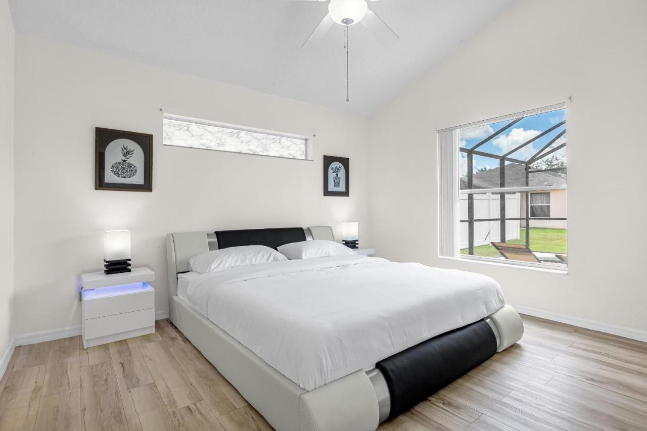 Glamorous House In Disney Area Heatable Private Pool Киссимми Экстерьер фото